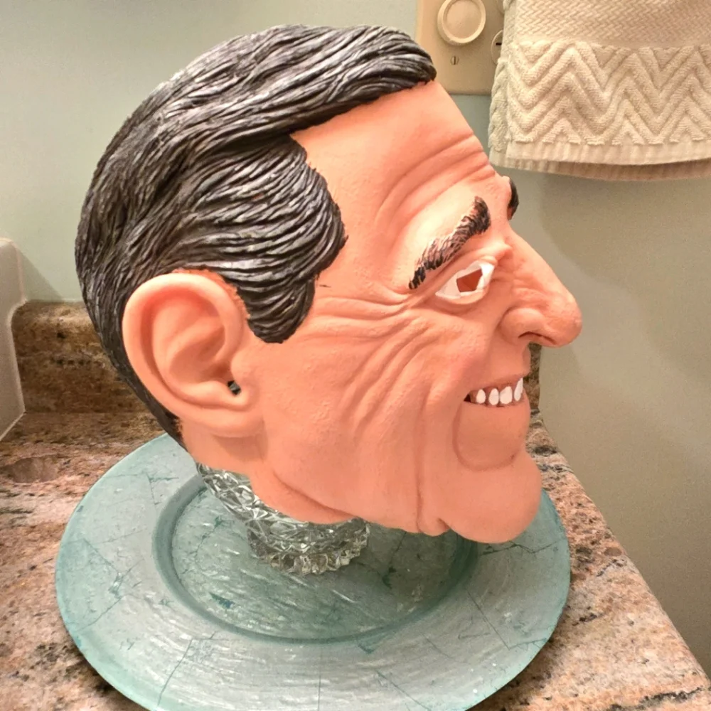 John Kerry Face Full Head Halloween Mask, Adult One Size